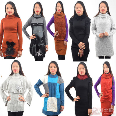 【華麗萊廠家年終清倉加厚女裝毛衣夜市擺地?cái)傖樋椛捞貎r(jià)處理庫存打底衫0128】東莞市大朗華麗萊服飾商行 - 產(chǎn)品庫