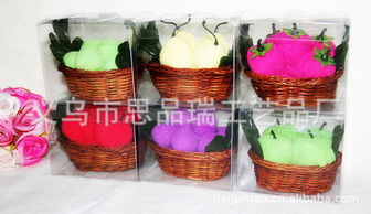 水果造型毛巾 婚慶與節日的創意禮品新風尚